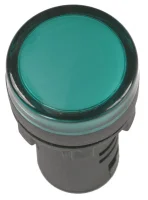 Лампа AD16DS LED матрица d16мм зеленый 230В AC