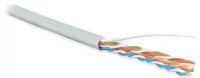 Витая пара U/UTP кат 5e 4 пары 24 AWG LSZH серый 305м