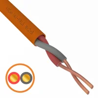 Кабель огнестойкий КПСнг(А)-FRLS 1x2x0,50 кв.мм, 200 м,