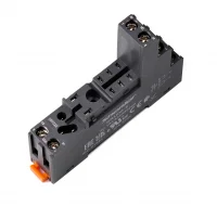 Цоколь 10A(300V), черный, на рейку DIN35