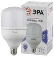 Лампа светодиодная LED 30 Вт 2400Лм 6500К T100 холодный E27 170-265В LED POWER T100-30W-6500-E27