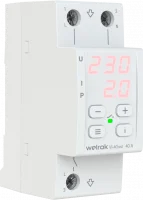Реле напряжения c контролем тока Welrok VI-40 red