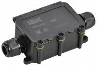 Коробка распределительная герметичная WTP-406 2 ввода IP68 IEK