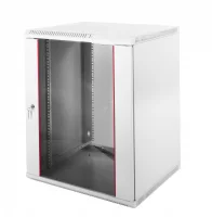 Шкаф телекоммуникационный настенный разборный 12U (600х650) дверь стекло