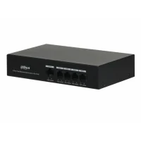 Коммутатор неуправляемый 4x100Мбит/с (RJ45 с PoE+,PoE++), 2x1Гбит/с (RJ45) 60Вт
