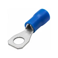 Наконечник кабельный НКИ 1.5-2.5 с изолированным  фланцем синий (100шт)