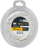 Трубка термоусадочная ТТУ нг-LS 2/1 белая (2м/упак) IEK