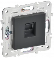 SKANDY Розетка компьютерная RJ45 кат.5E SK-K01T титан IEK