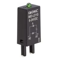 Модуль индикации и защиты, LED зелёный+диод (A1+), 6-24V DC