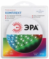 Комплект светодиодной ленты 14,4Вт/м 12В RGBК IP20 60LED/м 5050kit-14,4-60-12-IP20-RGB-5m
