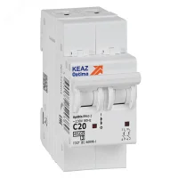 Выключатель автоматический двухполюсный 20А C 4,5кА AC OptiDin BM63-2C20-4,5-УХЛ3