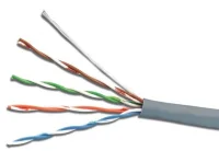 Витая пара U/UTP кат 5e 4х2х0.48 AWG24 Standart PVC IN 100м