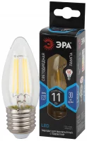 Лампа светодиодная декоративная LED 11 Вт 1430Лм 4000К свеча, филамент нейтральный E27 230В F-LED B35-11w-840-E27
