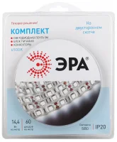 Набор со светодиодной лентой 12В 5050kit-14,4-60-12-IP20-6500-5m ЭРА