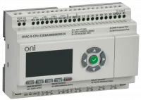 Контроллер ПЛК HVAC S ЦПУ 8DI 8DO 1AI 4PT 2AO LED дисплей RS485 24В DC Расширяемая версия