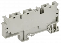ARMAFIX Клемма пружинная CX6-3 6мм2 трехконтактная серая IEK