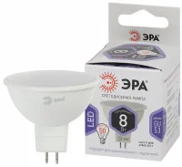 Лампа светодиодная LED 8 Вт 640Лм 6000К софит холодный GU5.3 170-265В LED MR16-8W-860-GU5.3 Standart