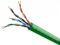 Витая пара U/UTP Cat 5e PVC нг(A)-LSLTx  4х2х0,52 305м