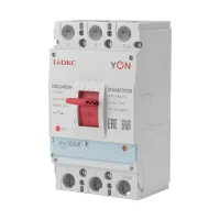 Выключатель автоматический YON max MGS400H 3P 240-300А 75кА с регулируемым термомагнитным расцепителем