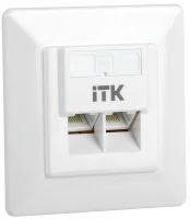 Внутренняя информационная розетка RJ45 кат. 5Е UTP 2 порта