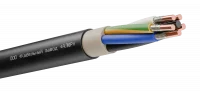 Кабель силовой ВВГнг(А)-FRLSLTx 5х4 (N.PE)-0.660 однопроволочный (барабан)