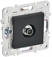 SKANDY Розетка TV оконечная SK-A12G графит IEK