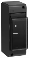 UNION Mini Корпус пластиковый КМПн-2 IP30 черный IEK