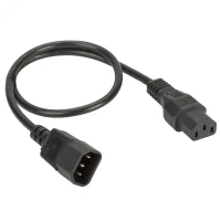 Кабель питания IEC320 C13 - IEC320 C14 0.5м       сечение 3х1,5 мм
