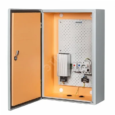 Термошкаф телекоммуникационный с гигростатом и предстартом IP66, 290х390х190 мм