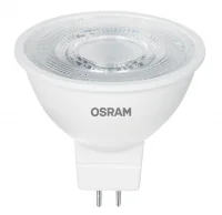 Лампа светодиодная LED 5Вт GU5.3 2700К 500Лм CRI95 спот 12В (замена 50Вт) OSRAM прозрачный рассеиватель