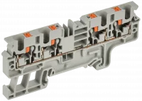 Колодка клеммная CP-MC 4 вывода 4мм2 серая IEK