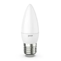 Лампа светодиодная LED 9.5 Вт 890 лм 3000К свеча теплый E27 AC 220В Black