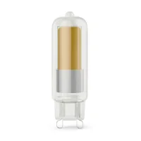 Лампа светодиодная LED 5.5 Вт 500 лм 4100К капсула нейтральный G9 AC 220В стеклянная Black