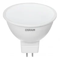 Лампа светодиодная LED 5Вт GU5.3 2700К 500Лм CRI95 спот 170-250В (замена 50Вт) OSRAM матовый рассеиватель