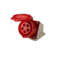 Розетка стационарная для наружной установки PPC 115 3Р+РЕ+N 16А 380В IP44 Jazzway
