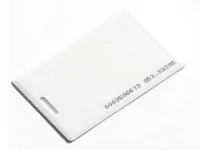 Карта Mifare Clamshell с прорезью, c печатью ID   номера