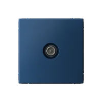 ARTGALLERY TV ТВ розетка проходная 4DB, механизм, аквамарин