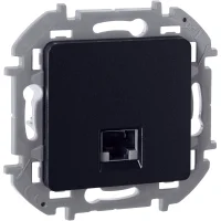 INSPIRIA розетка информационная RJ 45  категория 5e  UTP антрацит
