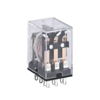 Реле промежуточное JZX-22F(D) 4 контакта с индикацией LED 3А 12В DC (R)