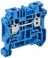 ARMAFIX Колодка клеммная CY6BU винтовая 6мм2 проходная синяя Ex IEK