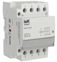 Контактор модульный KMR 40А 24В AC/DC 4НО