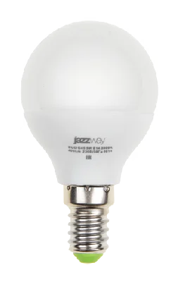 Лампа светодиодная LED 5Вт E14 400Лм белый матовая шар 230V/50Hz ECO