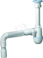 Сифон для умывальника АНИ 1 1/4' x 40 с гибкой трубой 40х50