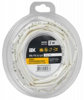 Трубка термоусадочная ТТУ нг-LS 3/1,5 белая (2м/упак) IEK