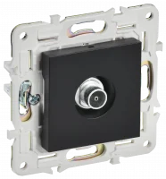 SKANDY Розетка TV оконечная SK-A12Bl черный IEK