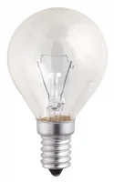 Лампа накаливания P45 240V 40 Вт E14 clear