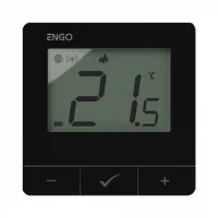 Терморегулятор умный ZigBee/868 МГц, 2хАА, черный