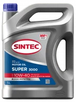 Масло моторное Sintec Super 3000 10W-40 SG/CD 5л