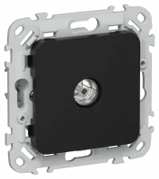 FLITE Розетка TV экранированная оконечная тип M РТВм-1-1-1-ФлЧ черный IEK