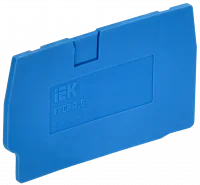ARMAFIX Заглушка для колодки клеммной CP 1,5мм2 синяя IEK